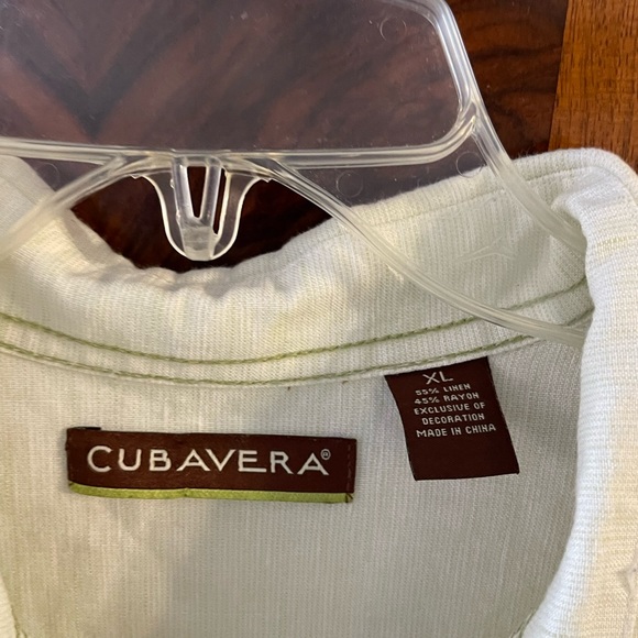 Men’s Cubavera linen & rayon shirt. - Picture 2 of 3